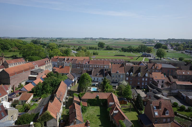 A breathtaking view from the bell tower