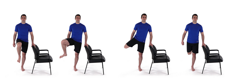 Standing Hip CAR Exercise