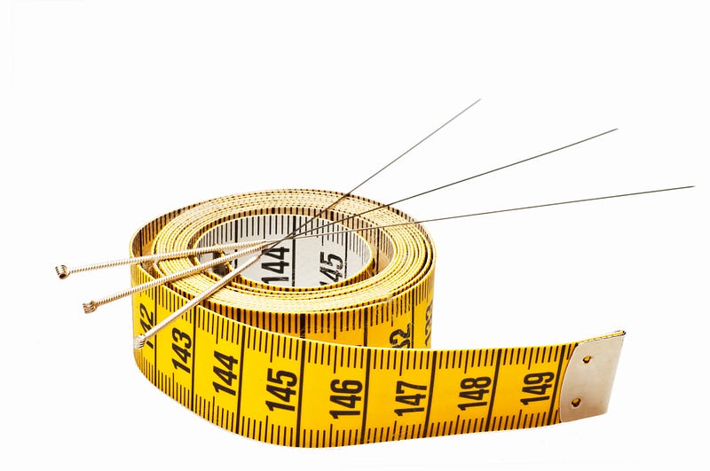 Acupuncture needles and their applications in weight loss