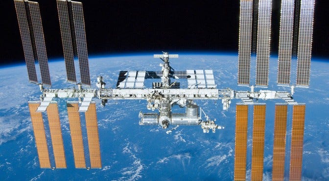 Astronauts testing antimicrobial coating on ISS