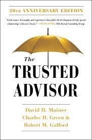 Book cover of "The Trusted Advisor"