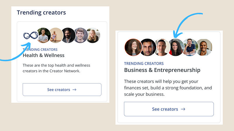 Creators featured on Convertkit