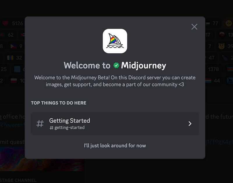 Tabs and features in Discord