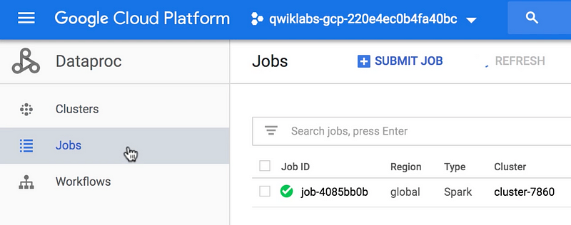 Monitoring Spark Jobs in GCP