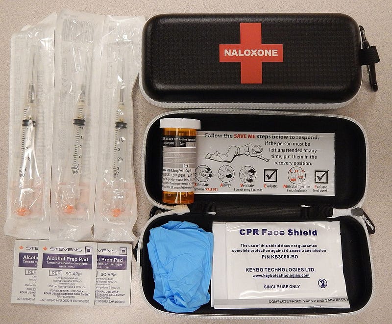 Naloxone, a medication used to reverse opioid overdoses