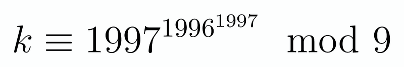 Equation for convergence