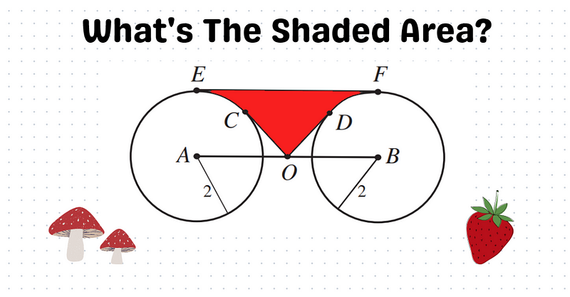 A diagram illustrating the geometry problem setup.