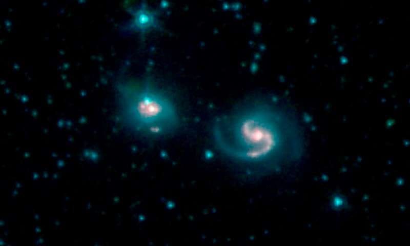 Merging galaxies NGC 6786 and UGC 11415