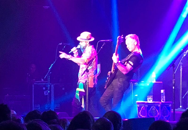 Sting and Shaggy performing at the Van Buren Theater