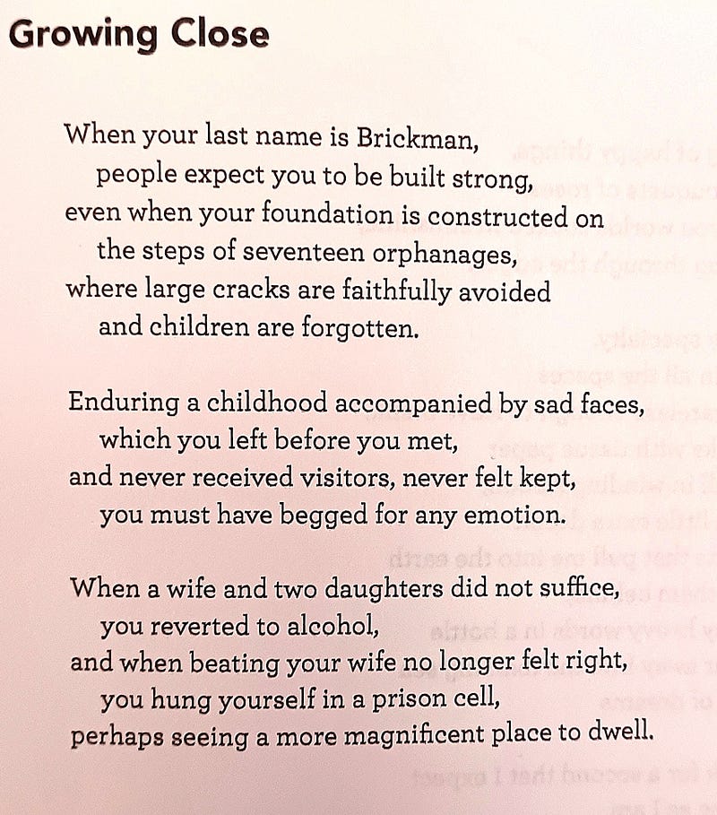 Featured poem from The 33rd anthology