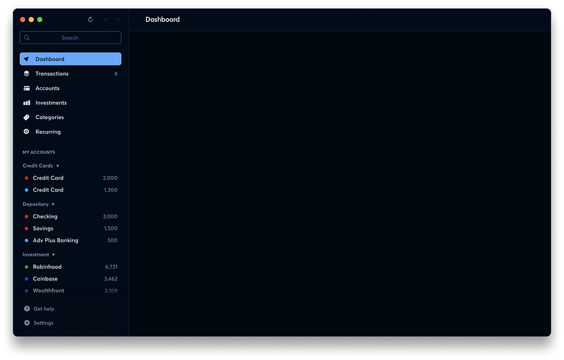 Copilot expense tracking feature