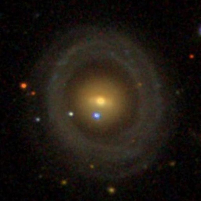 NGC 6028, another galaxy with similarities to Hoag's Object