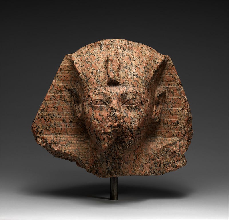 Head of Hatshepsut, a representation of her legacy